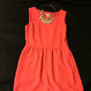 J Crew coral sundress